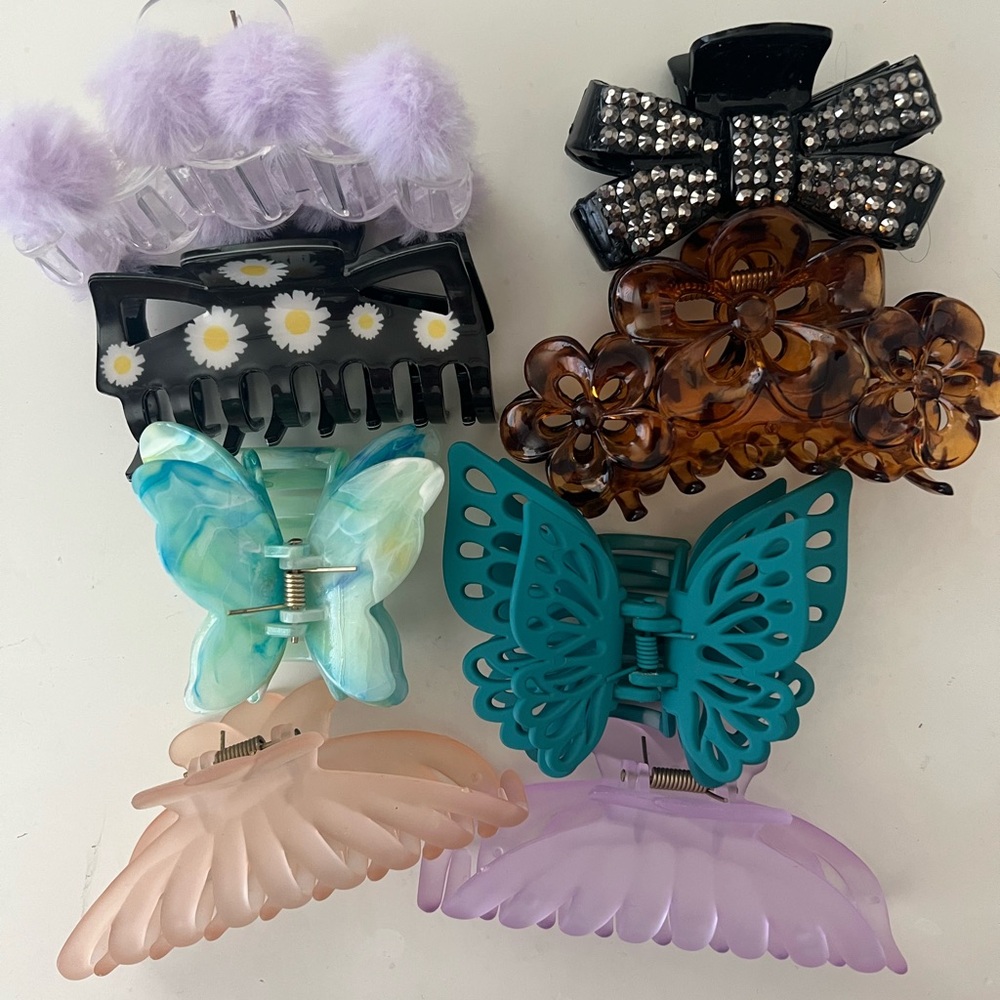 Random Claw Clips Set